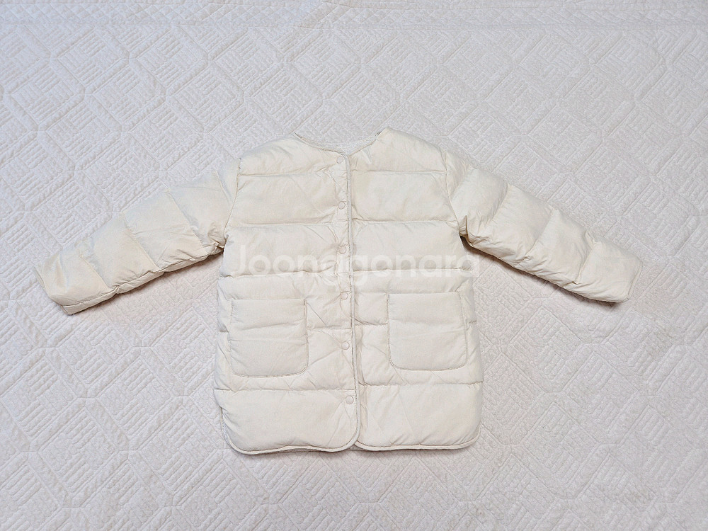 래핑차일드 리버시블 오리털점퍼130--2