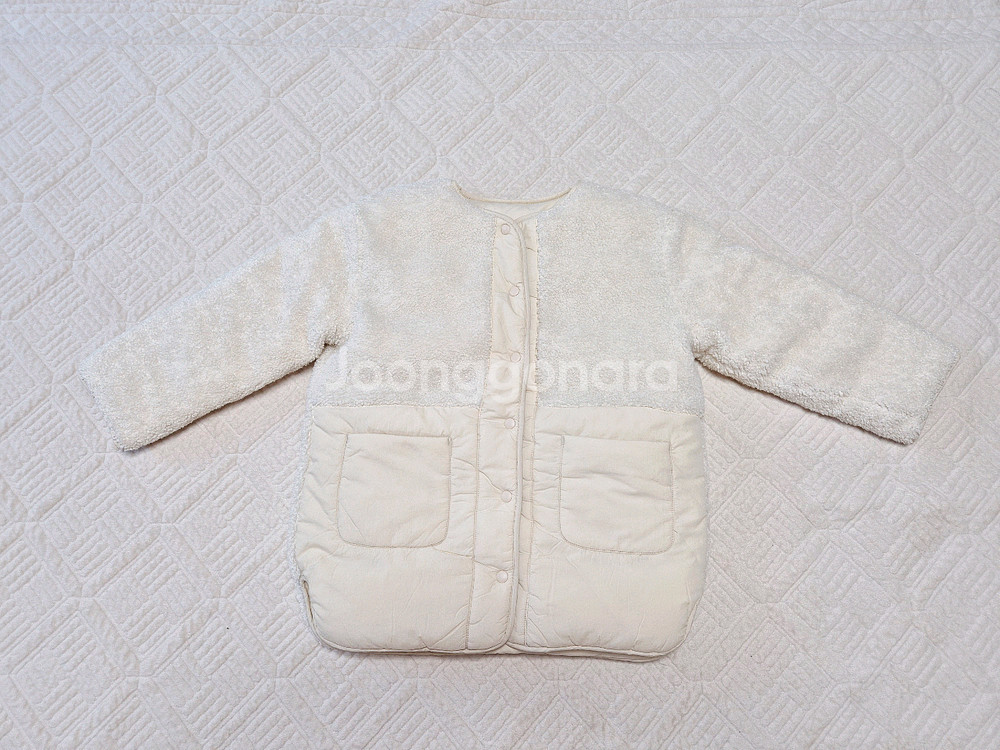 래핑차일드 리버시블 오리털점퍼130--3