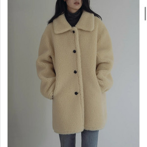 베뉴엣 누베 시어링 코트 s