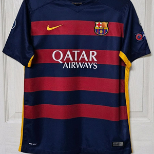 [해외주니어XL] 15-16 바르셀로나 홈 유니폼(리오넬 메시) 이미지