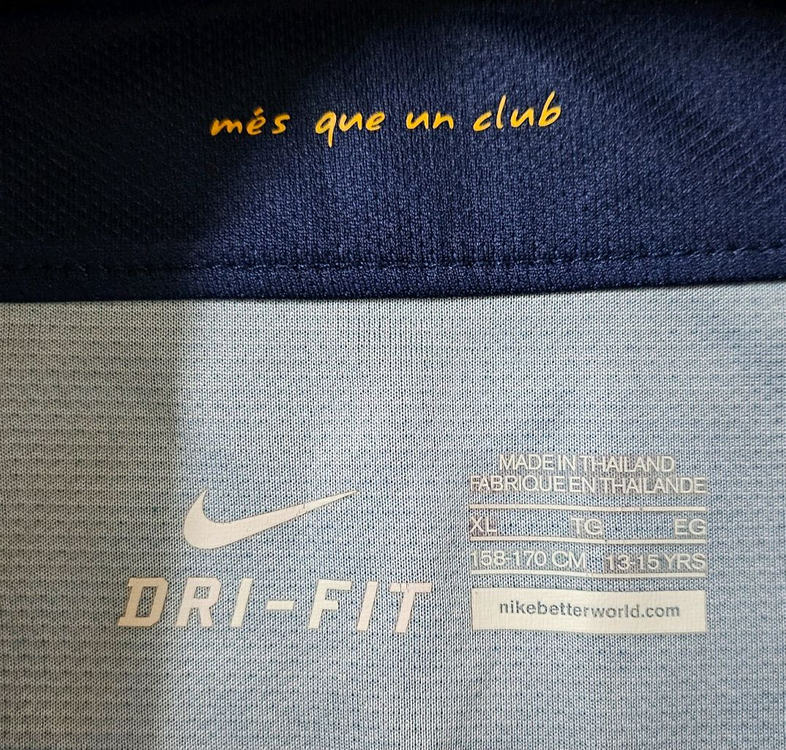 [해외주니어XL] 15-16 바르셀로나 홈 유니폼(리오넬 메시) 이미지