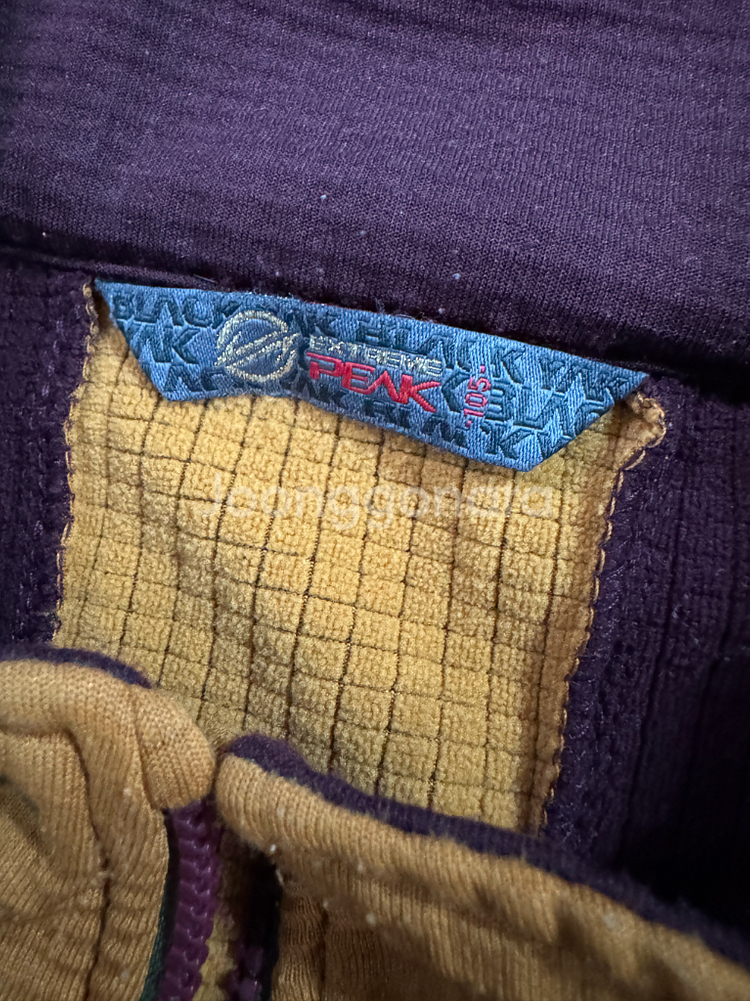 블랙야크 기능성 등산 하프집업 긴팔 티셔츠 L--2