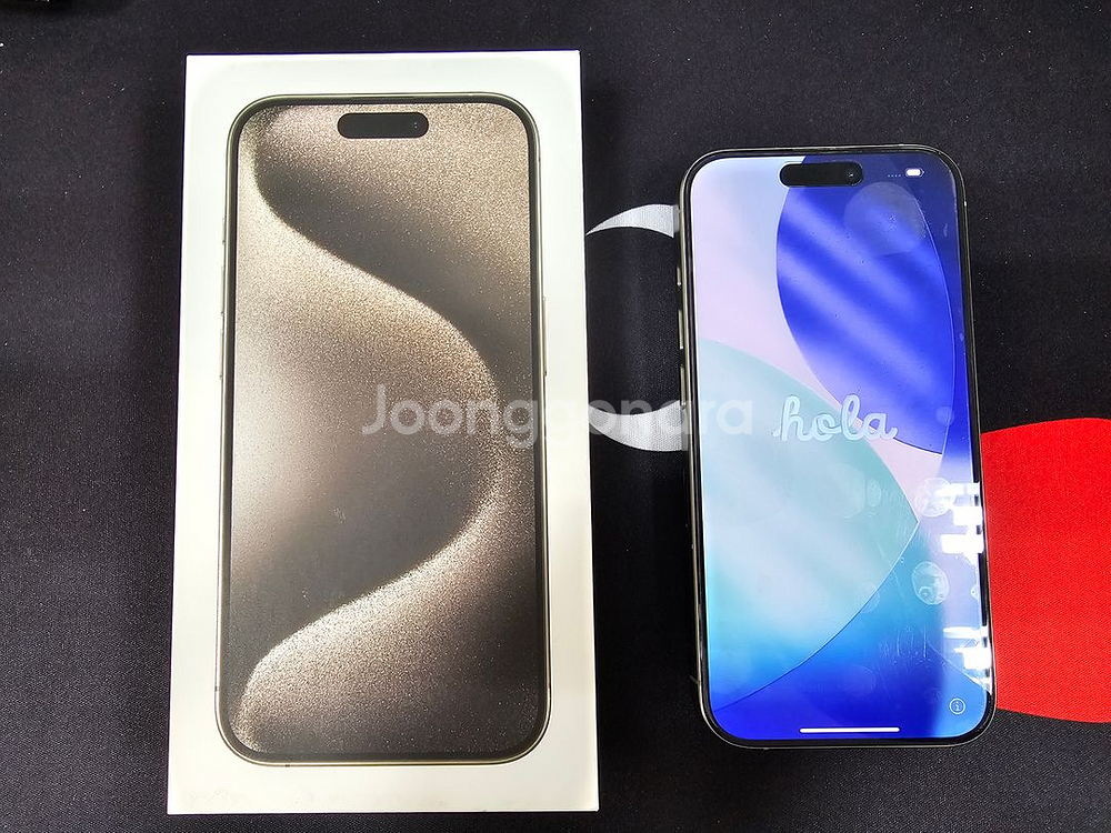Apple iPhone 애플 아이폰 15 Pro 내츄럴 티타늄 256GB--0