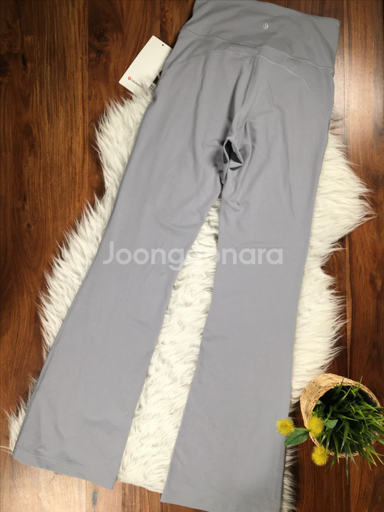 룰루레몬 그루브 플레어팬츠 그레이--8