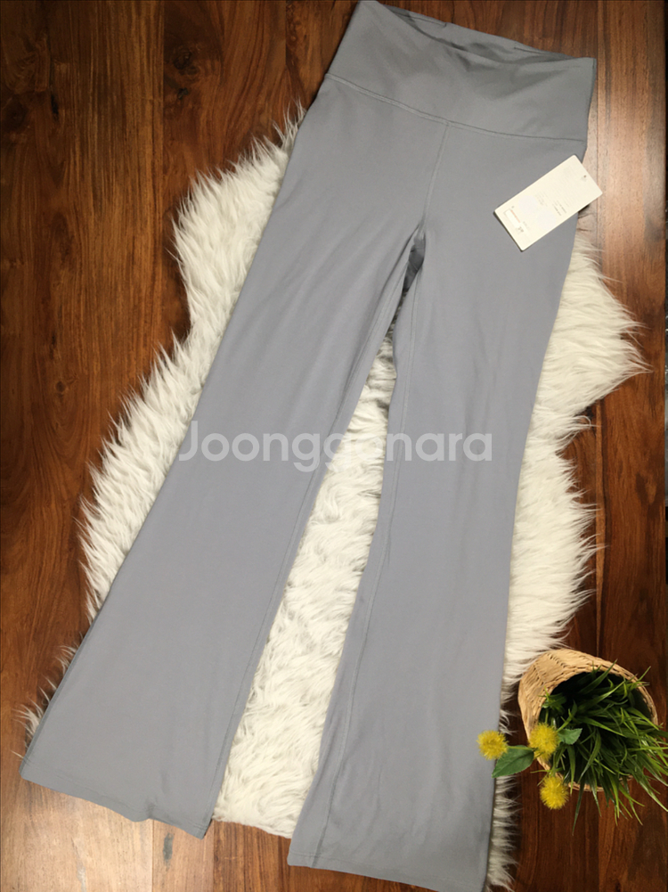 룰루레몬 그루브 플레어팬츠 그레이--6