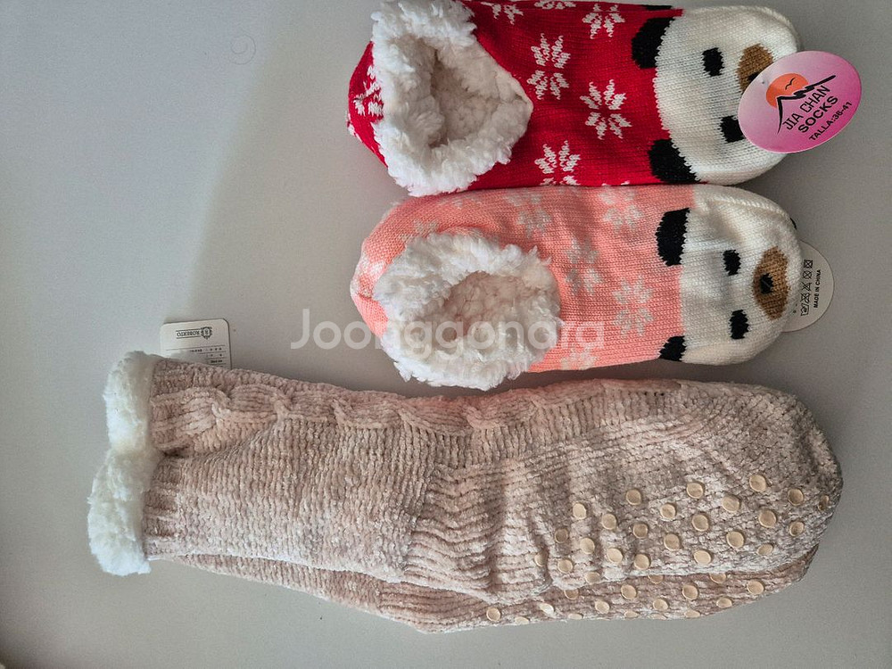 여성용 수면 양말 3켤레 세트--1