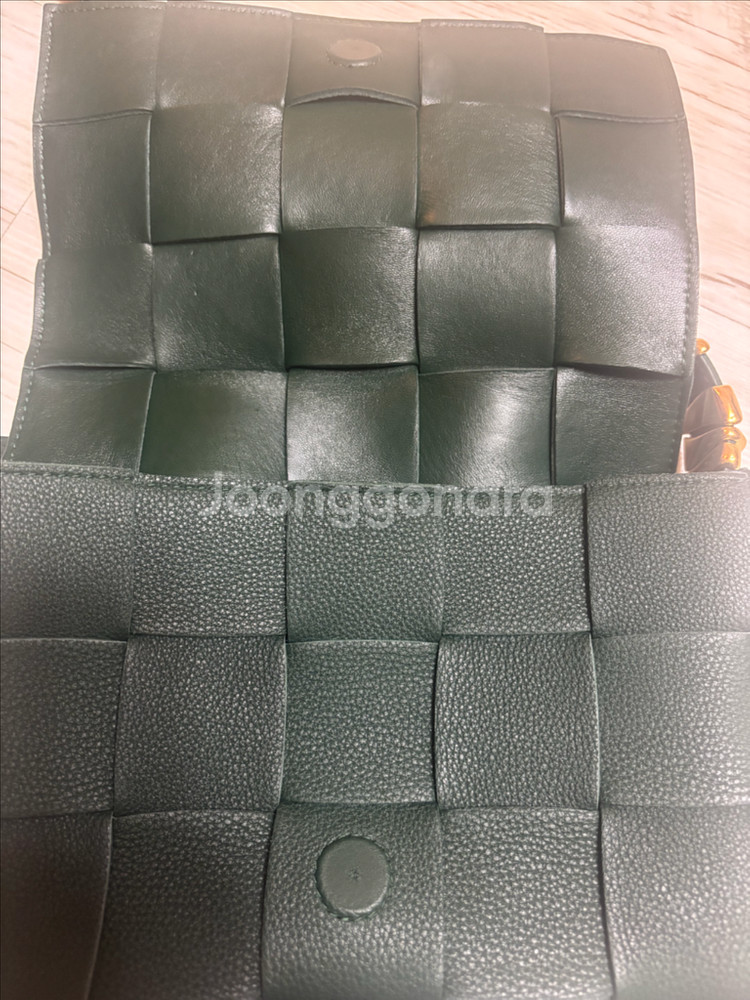 보테가베네타 카세트백 그린--3