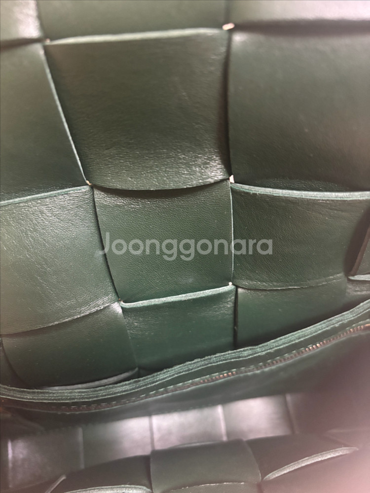 보테가베네타 카세트백 그린--2