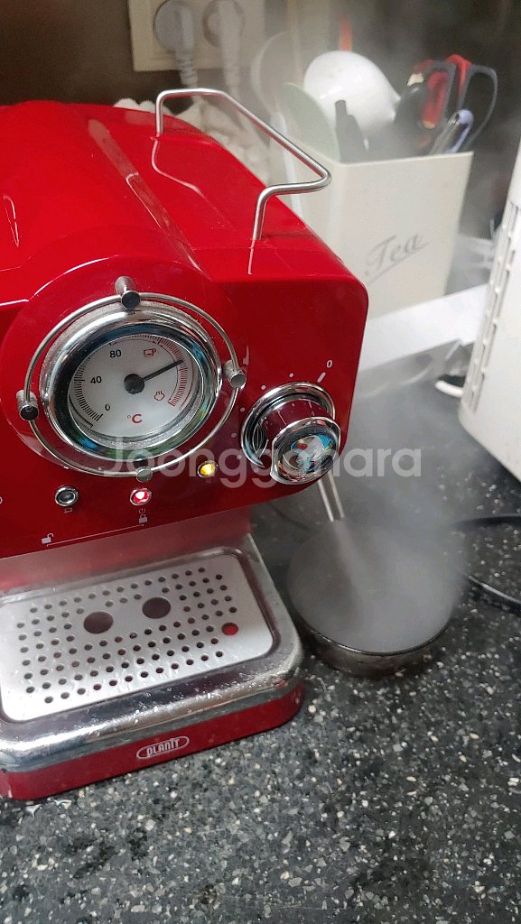 플랜잇 반자동 에스프레소 커피머신 PCM-F15R (바텀리스 포터필터)--7