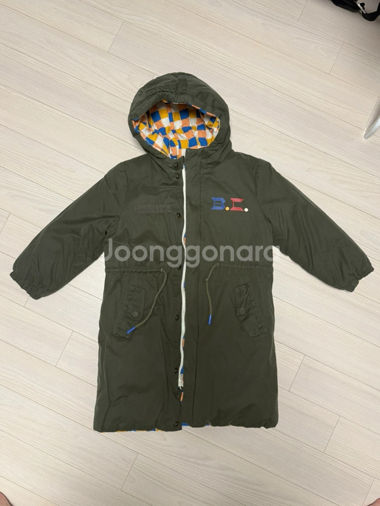 보보쇼즈 아동 양면패딩 110 4-5 남여공용--0