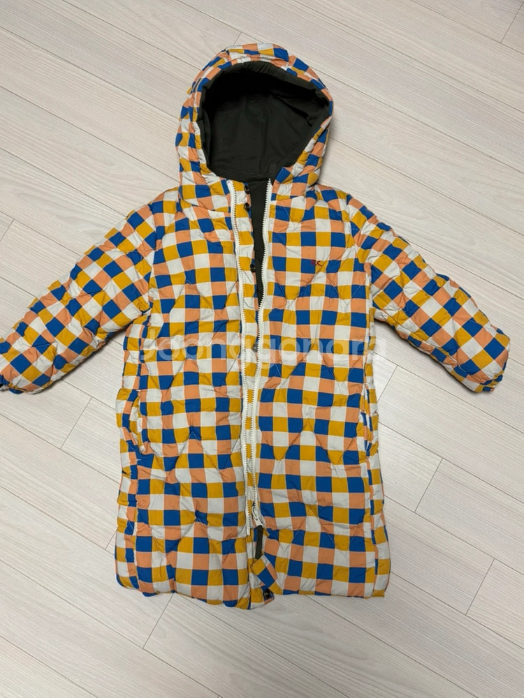 보보쇼즈 아동 양면패딩 110 4-5 남여공용--3