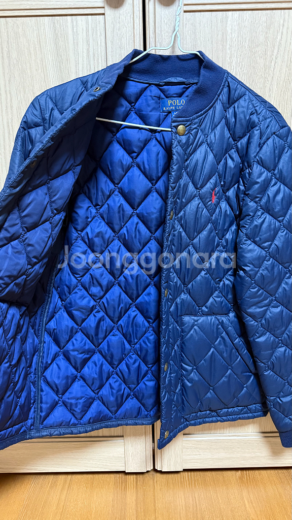 폴로 랄프로렌 퀼팅 패딩 점퍼--1