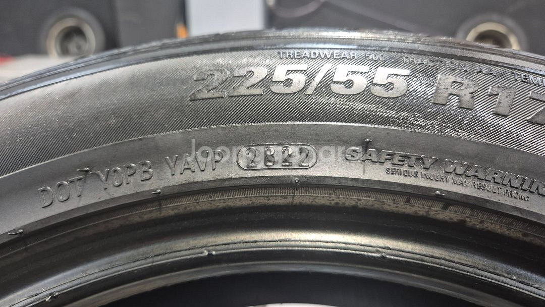 중고 타이어 225 45 17 넥센 타이어 AH8 2254517 2본 6만원--7