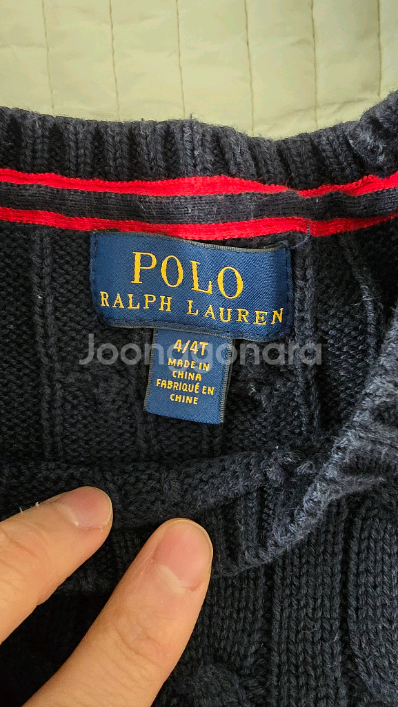 폴로 랄프로렌 케이블 니트 스웨터 2벌 세트--4