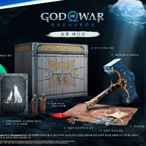 ps5 갓 오브 워: 라그라로크 요툰 에디션 미개봉 팝니다.
