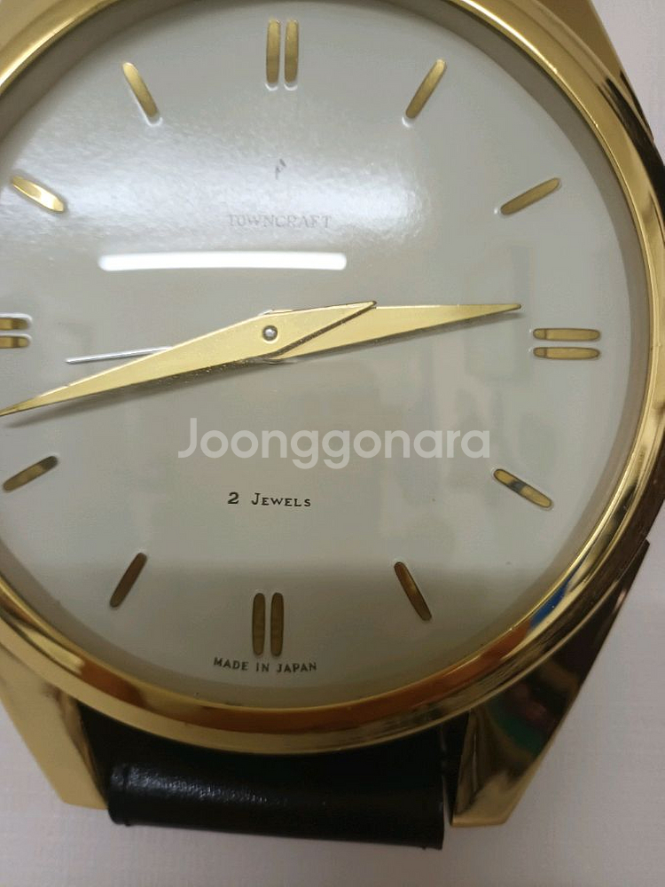 빈티지 골드 케이스 태옆 벽시계--2