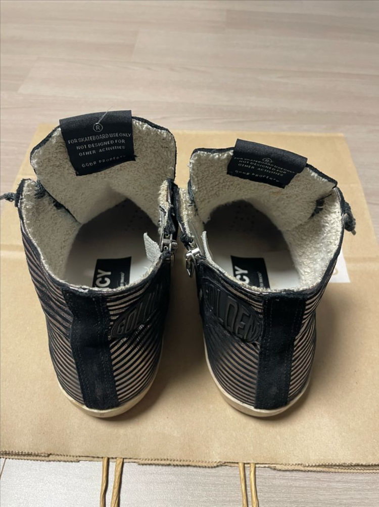 골든구스 하이탑 36사이즈--2