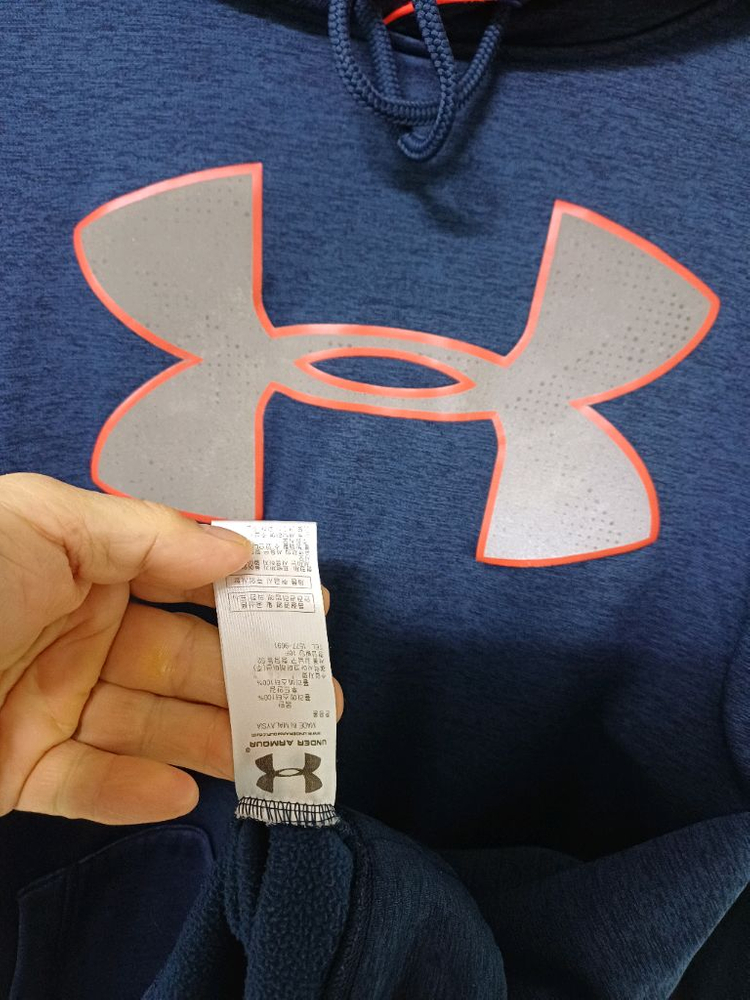 남성 언더아머 기모 후드티 (스판110)--4