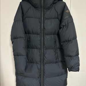 다이나핏 여자 롱패딩 블랙 M(90