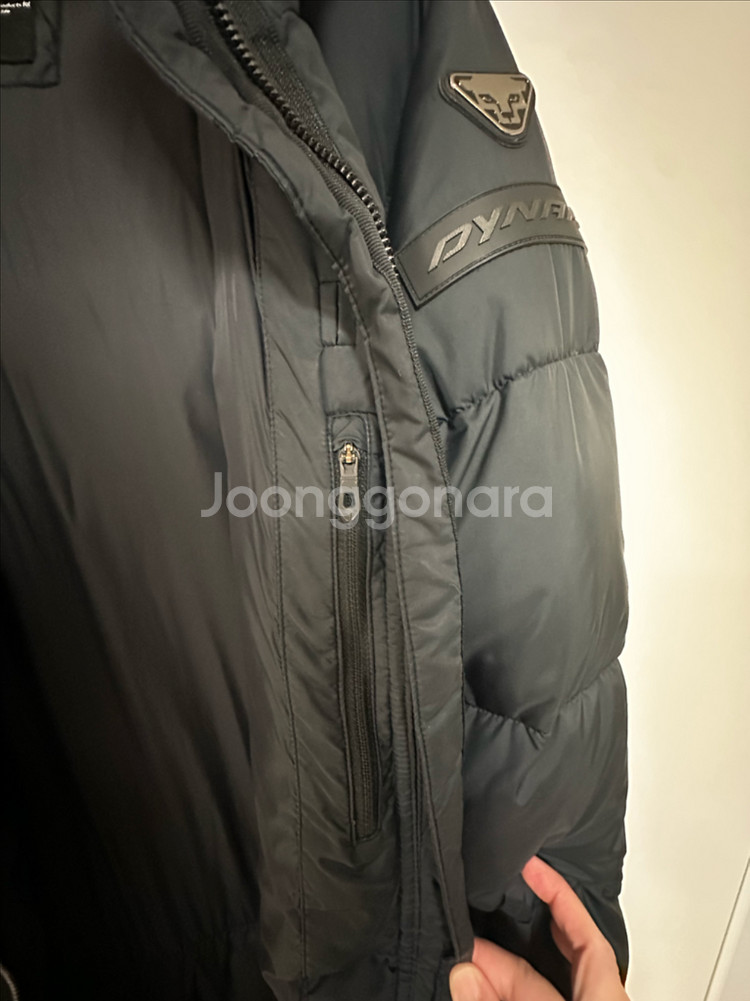 다이나핏 여자 롱패딩 블랙 M(90--5