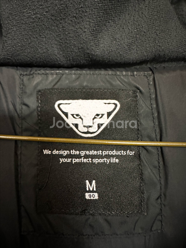 다이나핏 여자 롱패딩 블랙 M(90--3