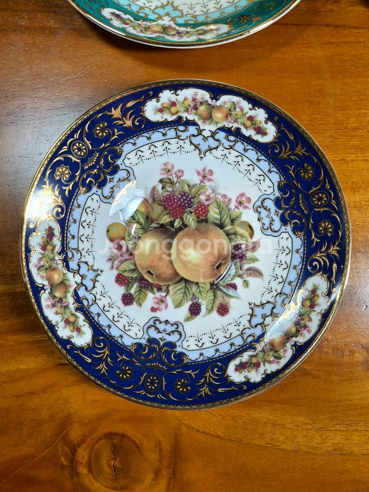 영국풍 본차이나 찻잔, 소서 4세트--3