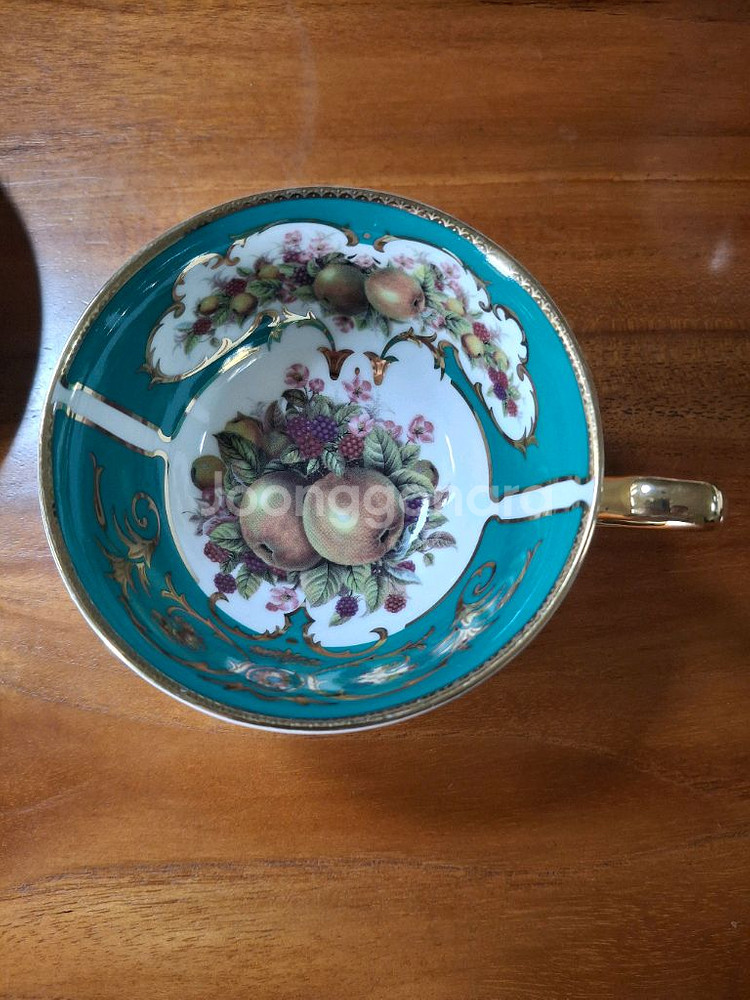 영국풍 본차이나 찻잔, 소서 4세트--5