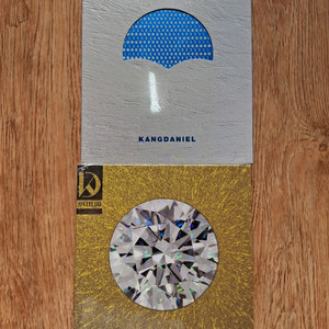 비닐채.미개봉.강다니엘 CD엘범2장일괄