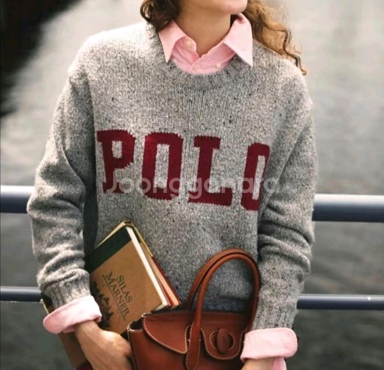 (정품)폴로 랄프로렌 여성 울 캐시미어 POLO 니트 스웨터--0
