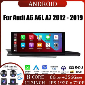 아우디 A6/A6L/A7 안드로이드오토 애플카플레이 네비게이션