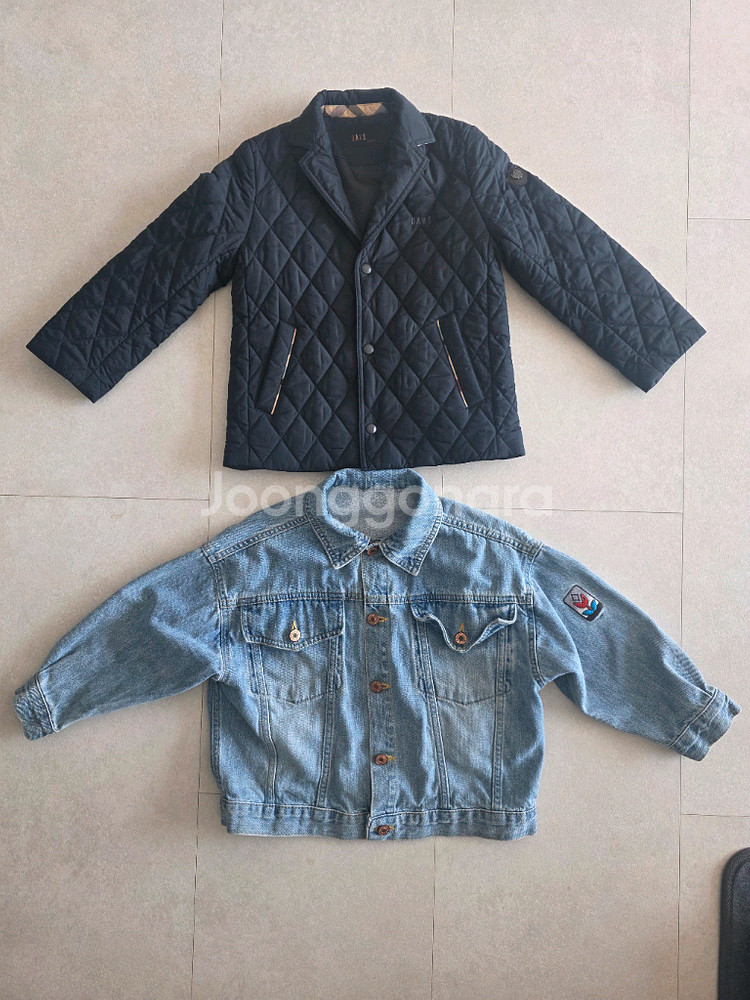 남아 겨울 아우터 2벌 세트--0