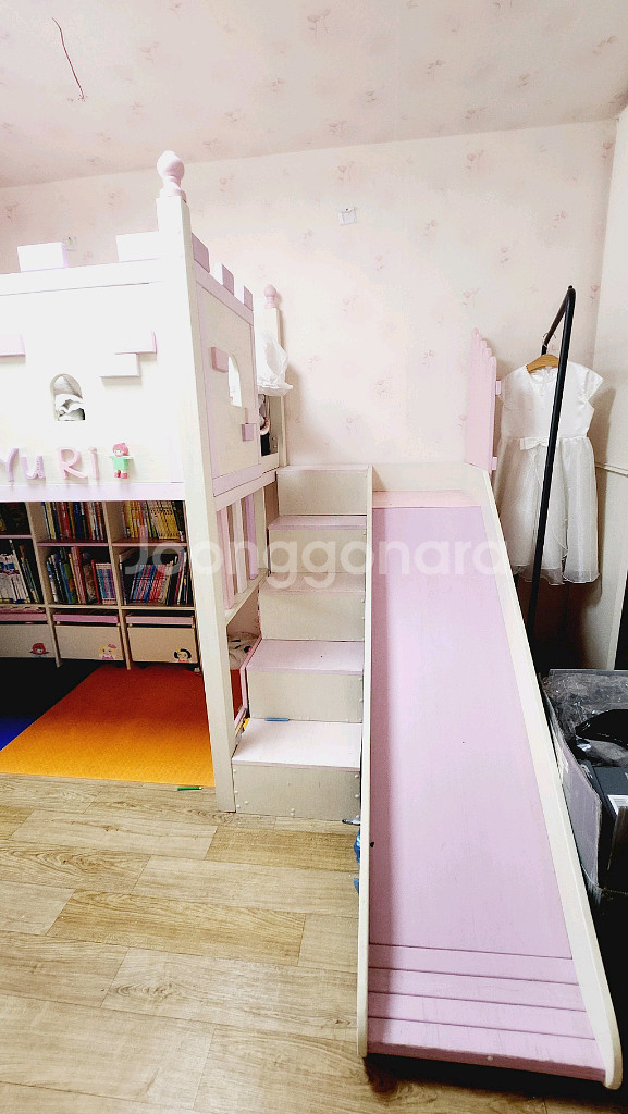 숨쉬는초록가구 친환경원목미끄럼틀벙커침대 풀구성--3