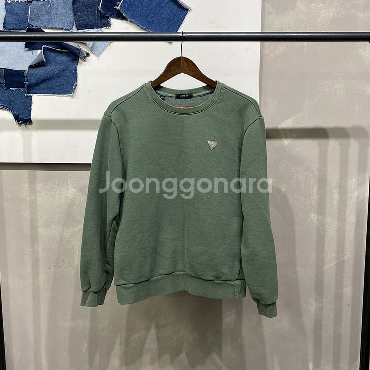 (95) 게스 여성 캐주얼 맨투맨 긴팔 티--0