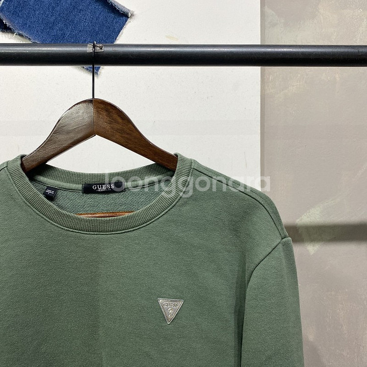 (95) 게스 여성 캐주얼 맨투맨 긴팔 티--2