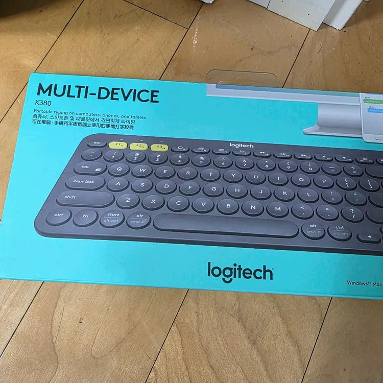 로지텍 K380 멀티 디바이스 무선 키보드 이미지