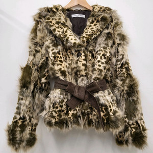 이브살로몬 여우털 자켓 국내매장판