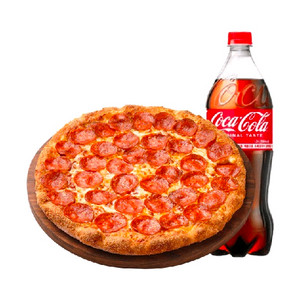 피자헛 오리지널 페퍼로니러버 L 피자+콜라