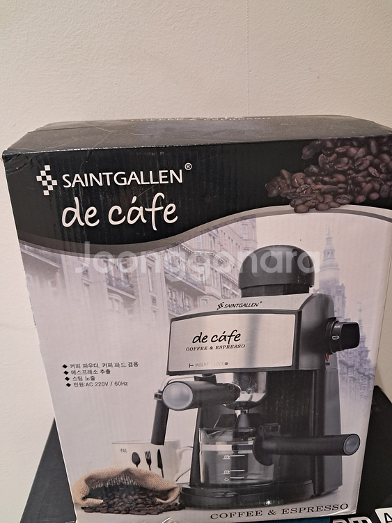 에스프레소 커피머신 새상품--0