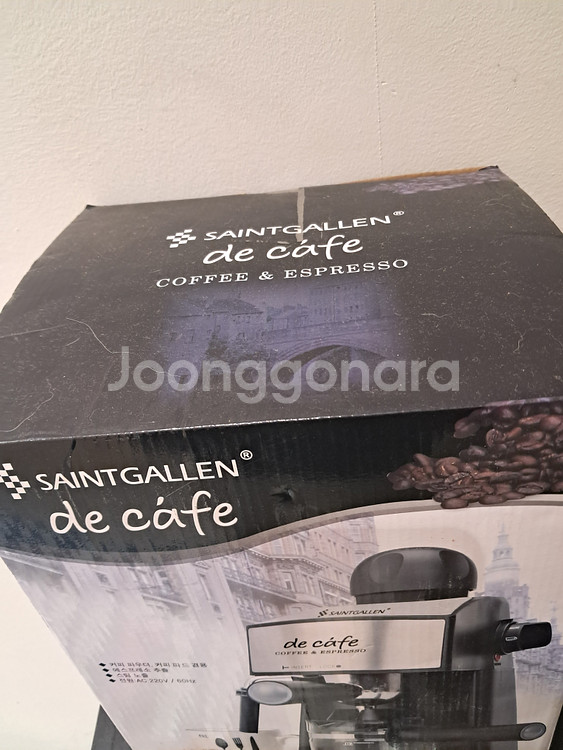 에스프레소 커피머신 새상품--2