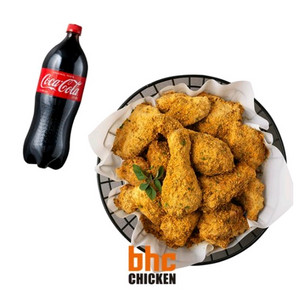 BHC 뿌링클 치킨+콜라