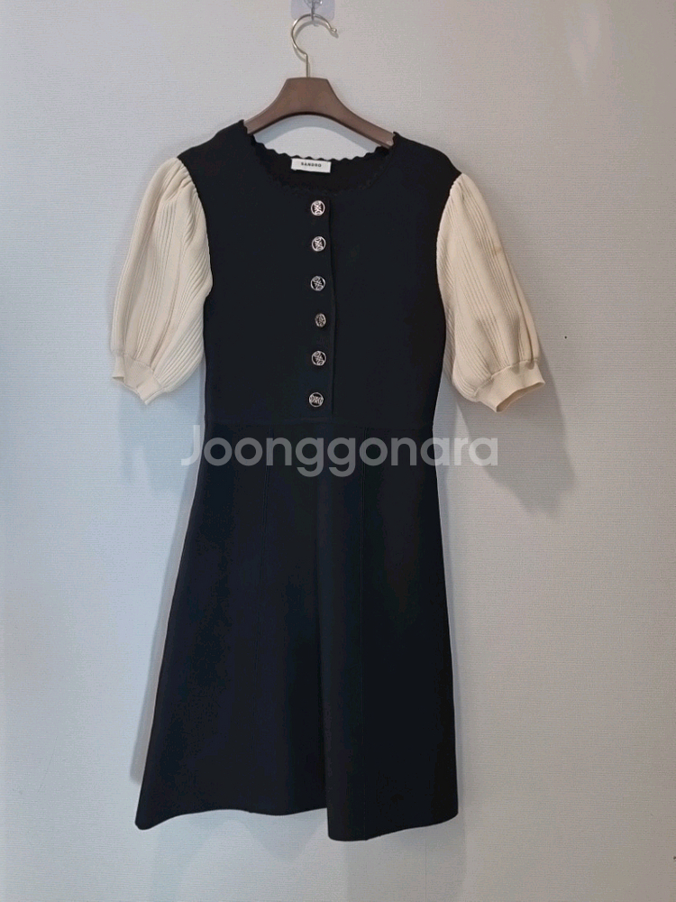 SANDRO 산드로 블핑 지수 원피스--1