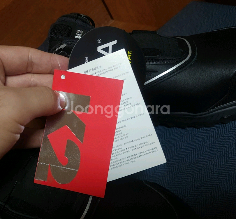 K2 다이얼 안전화 250 소가죽 새상품 등산화 운동화--5