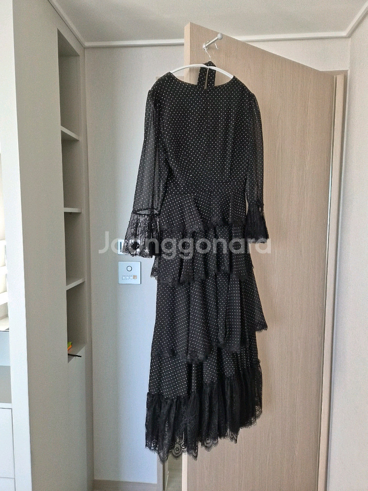 치유의옷장 파리 원피스 (새상품)--5