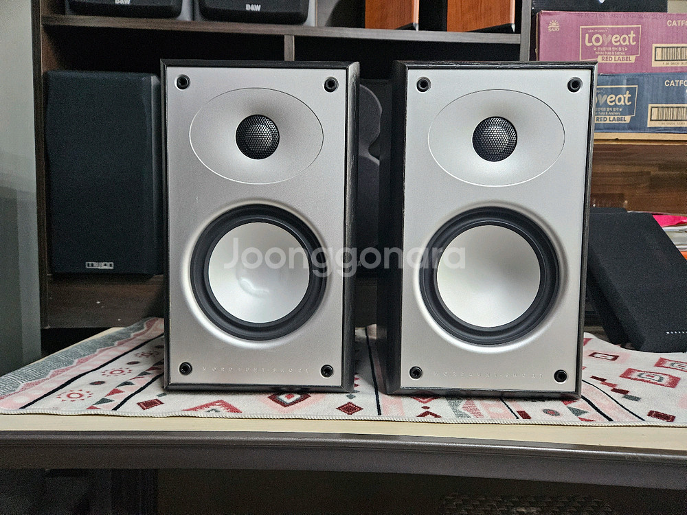 모던쇼트 북셸프 스피커 팔아요--5