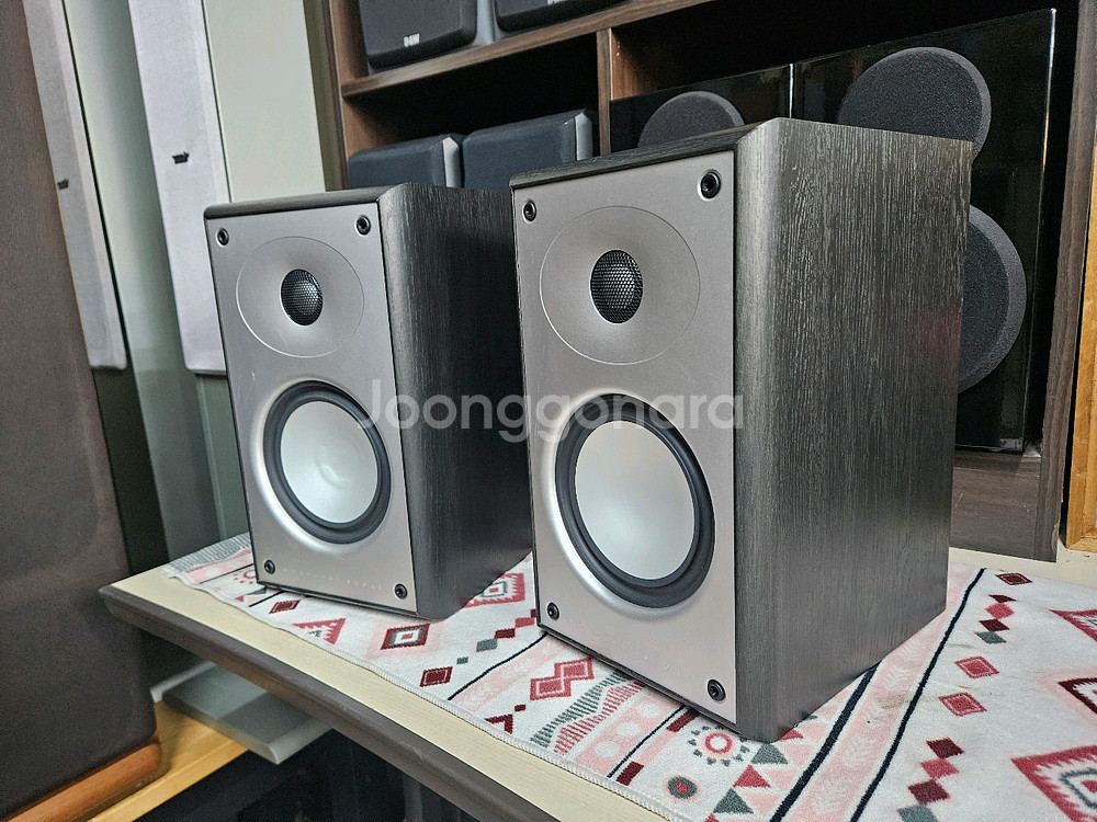 모던쇼트 북셸프 스피커 팔아요--7