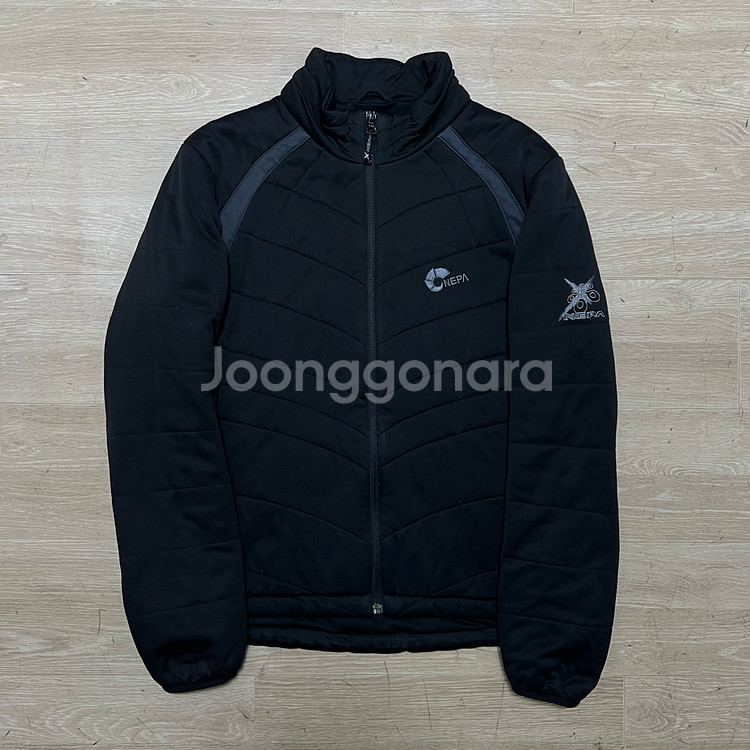 네파 산양 로고 경량패딩 점퍼 [블랙] M/95--0