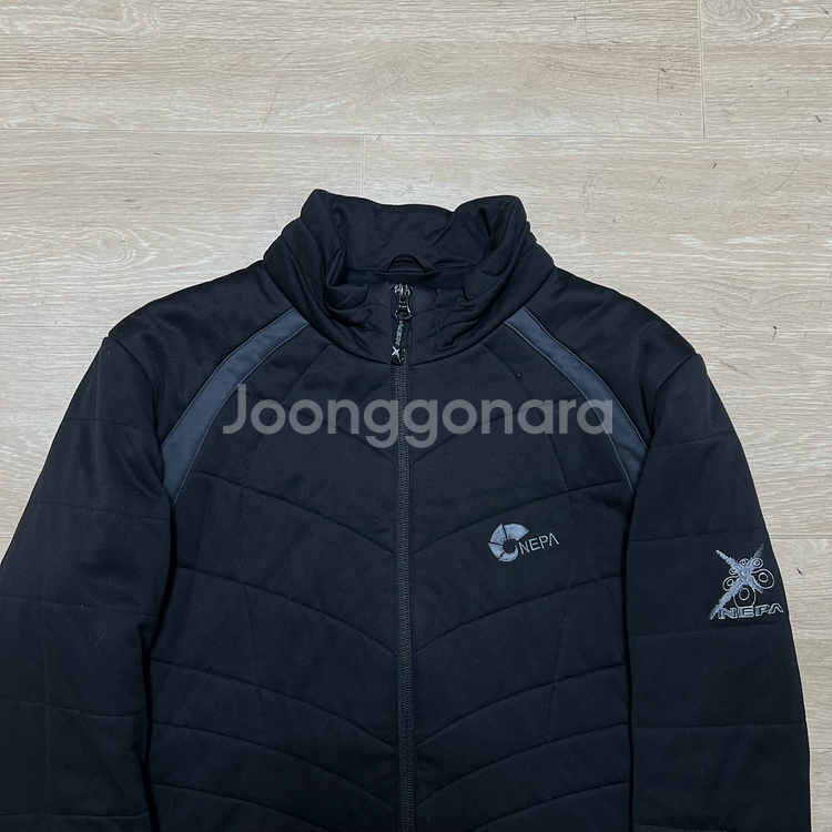 네파 산양 로고 경량패딩 점퍼 [블랙] M/95--1