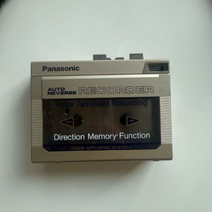 파나소닉 빈티지 카세트 플레이어