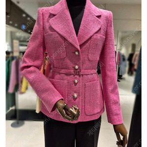 모조에스핀 트위드 자켓 66사이즈 새상품