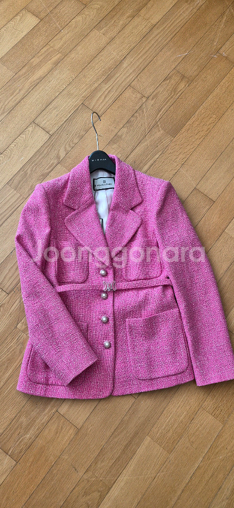 모조에스핀 트위드 자켓 66사이즈 새상품--1